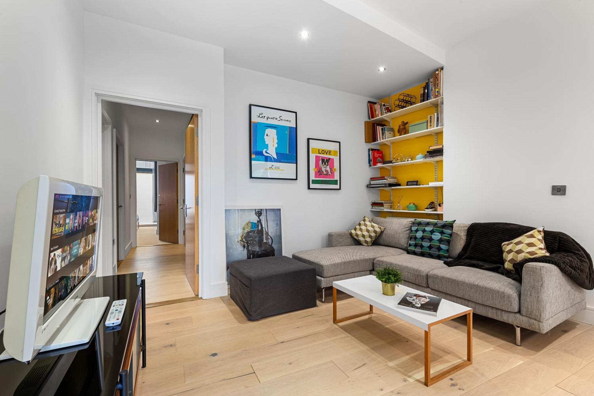 Trendy 2 Bed Flat In Greenwich With Car Parking London Exterior foto