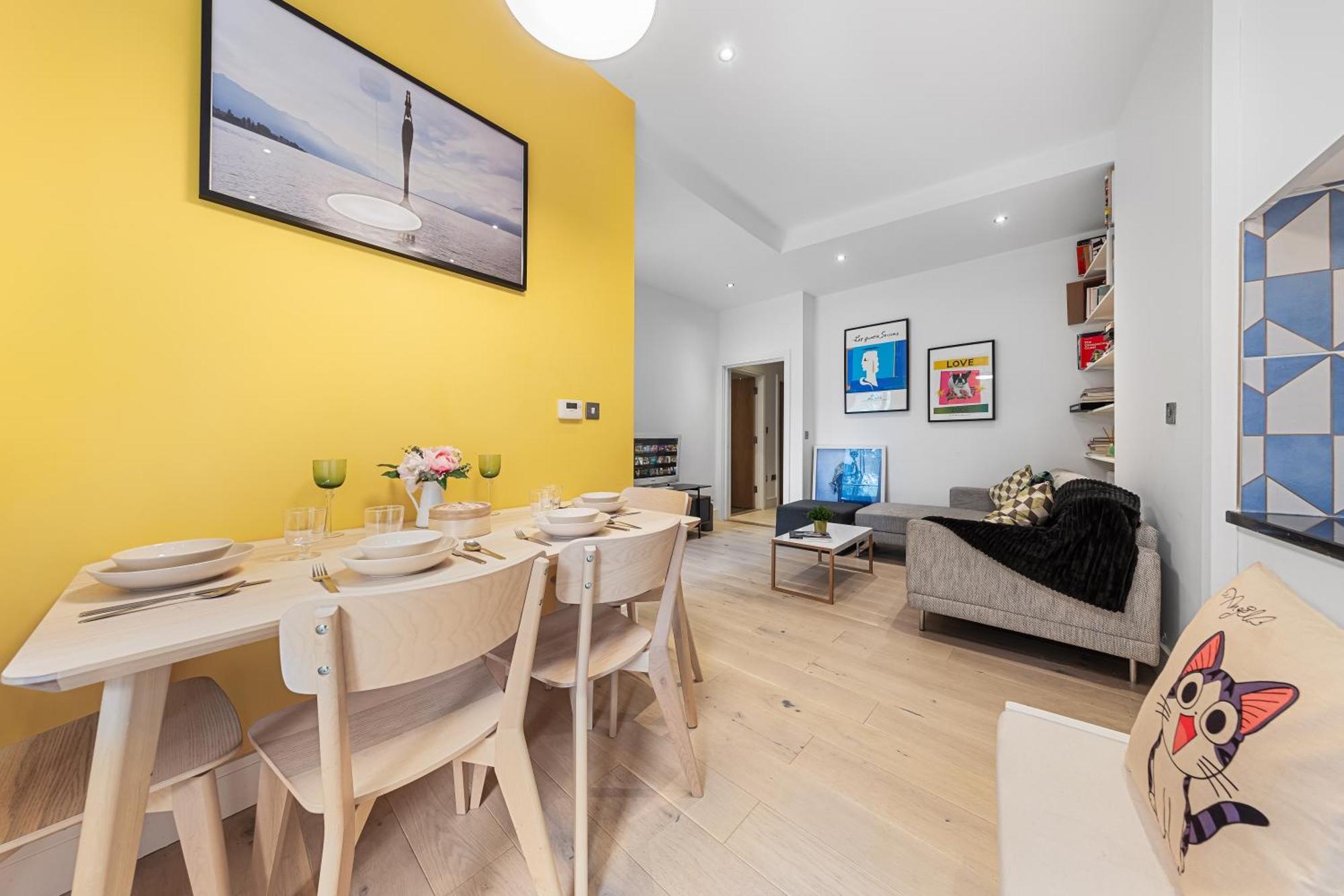 Trendy 2 Bed Flat In Greenwich With Car Parking London Exterior foto
