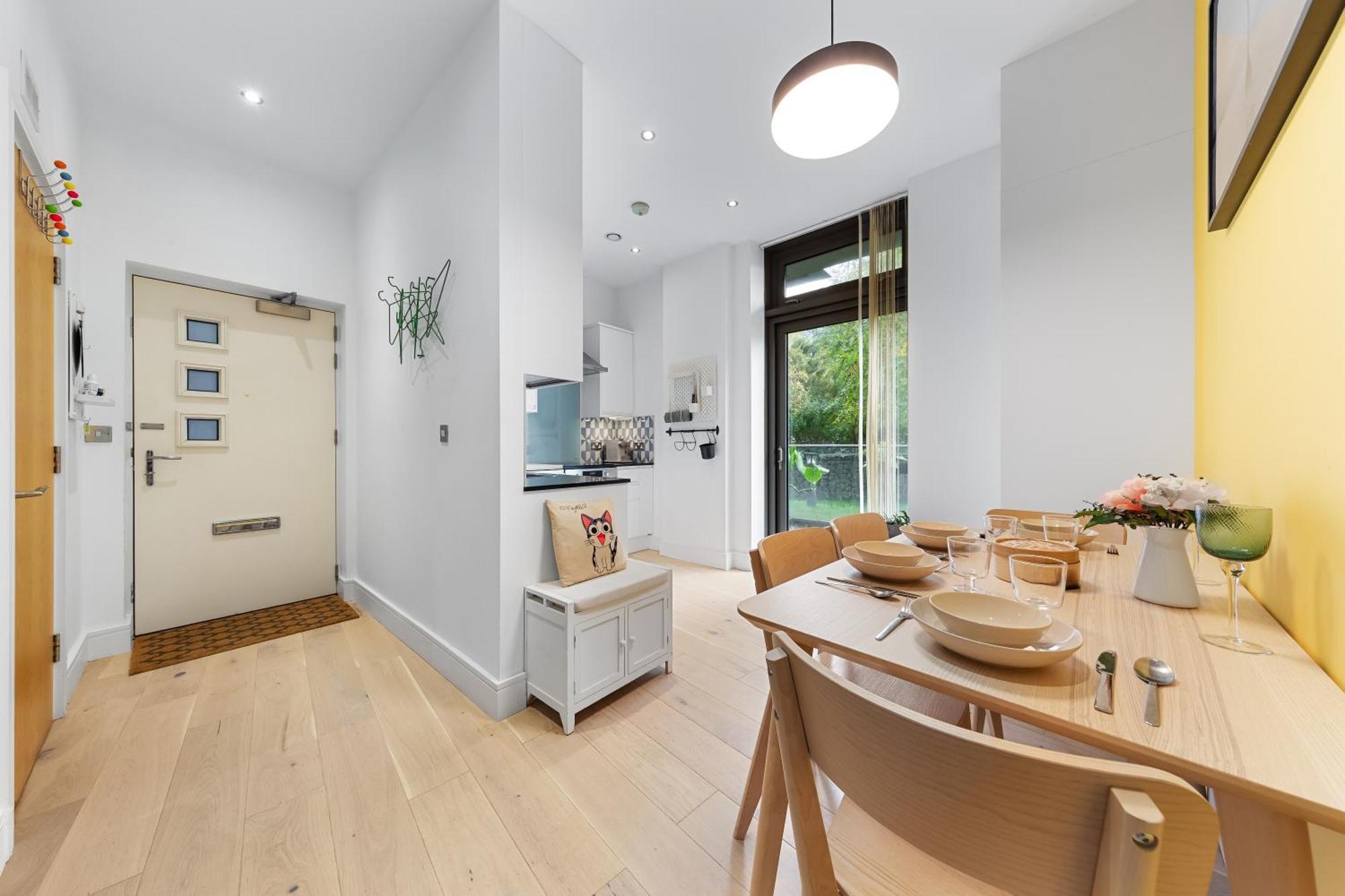 Trendy 2 Bed Flat In Greenwich With Car Parking London Exterior foto